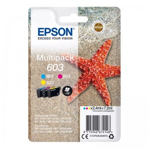 Tinteiro Epson Multipack 603 3-Cores